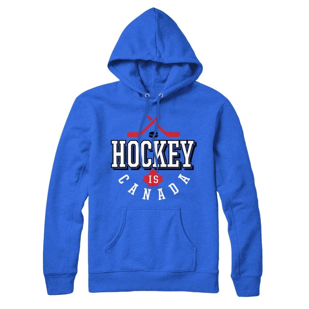 Hockey Is Canada Sweatshirt Hoodie sold by Black Maple Trading