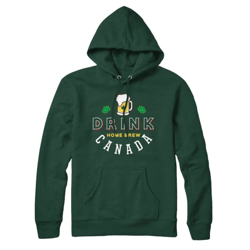 Drink Canada Hoodie sold by Black Maple Trading