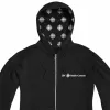CBC Radio Canada White Hood Pattern Zip Hoody sold by Black Maple Trading