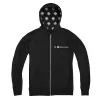 CBC Radio Canada White Hood Pattern Zip Hoody sold by Black Maple Trading