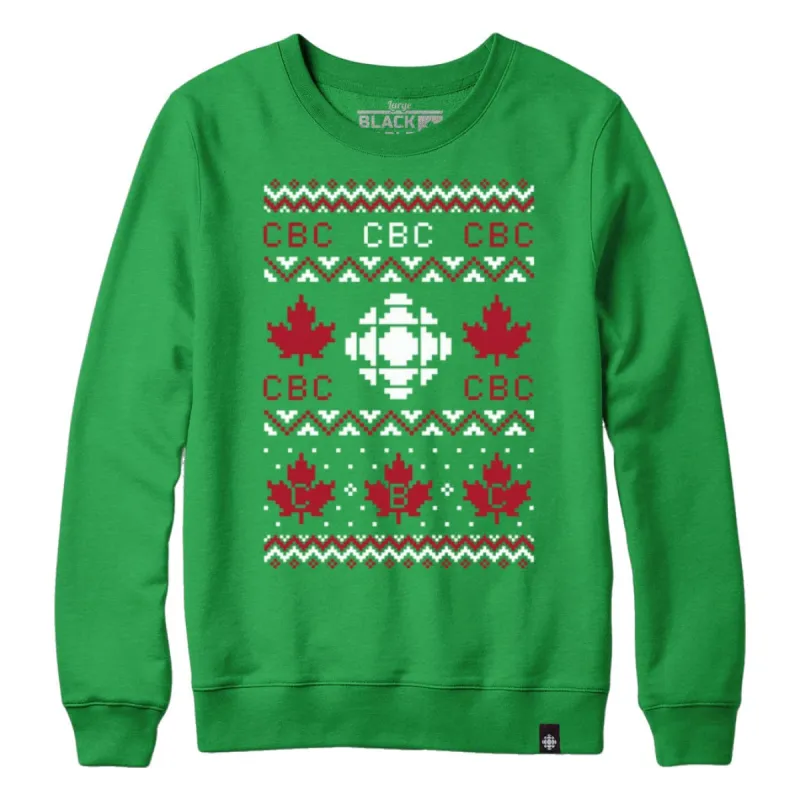 CBC Holiday Sweater sold by Black Maple Trading