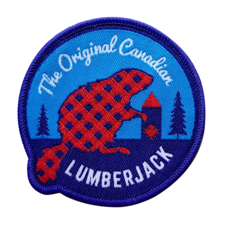 The Original Canadian Lumberjack Patch sold by Black Maple Trading