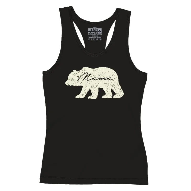 Mama Bear Womens Tanktop sold by Black Maple Trading