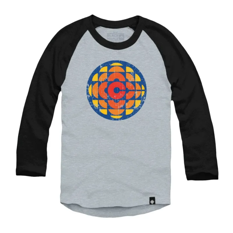 CBC Retro 1974-1986 Gem Logo Raglan sold by Black Maple Trading