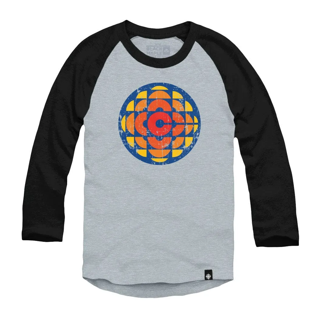 CBC Retro 1974-1986 Gem Logo Raglan sold by Black Maple Trading