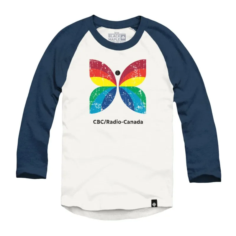 CBC Retro Butterfly Logo Raglan sold by Black Maple Trading