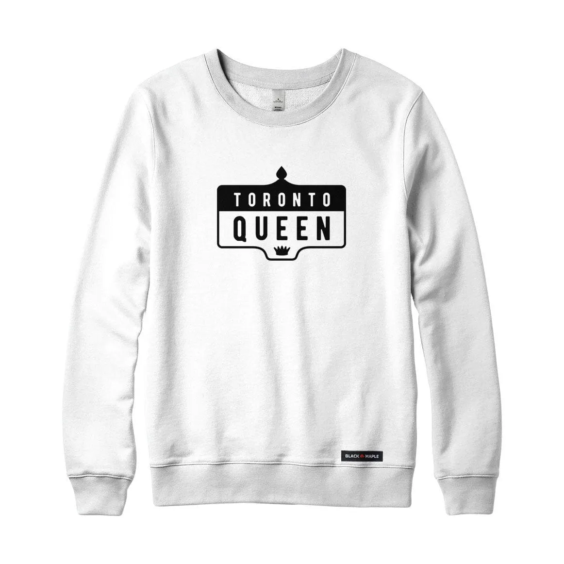 Toronto Queen Sweatshirt or Hoodie sold by Black Maple Trading product image thumbnail 2