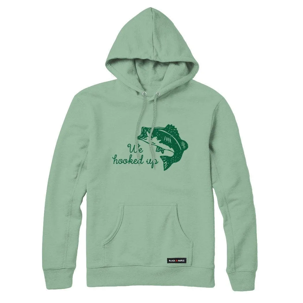 We Hooked Up Fishing Sweatshirt or Hoodie sold by Black Maple Trading product image thumbnail 2