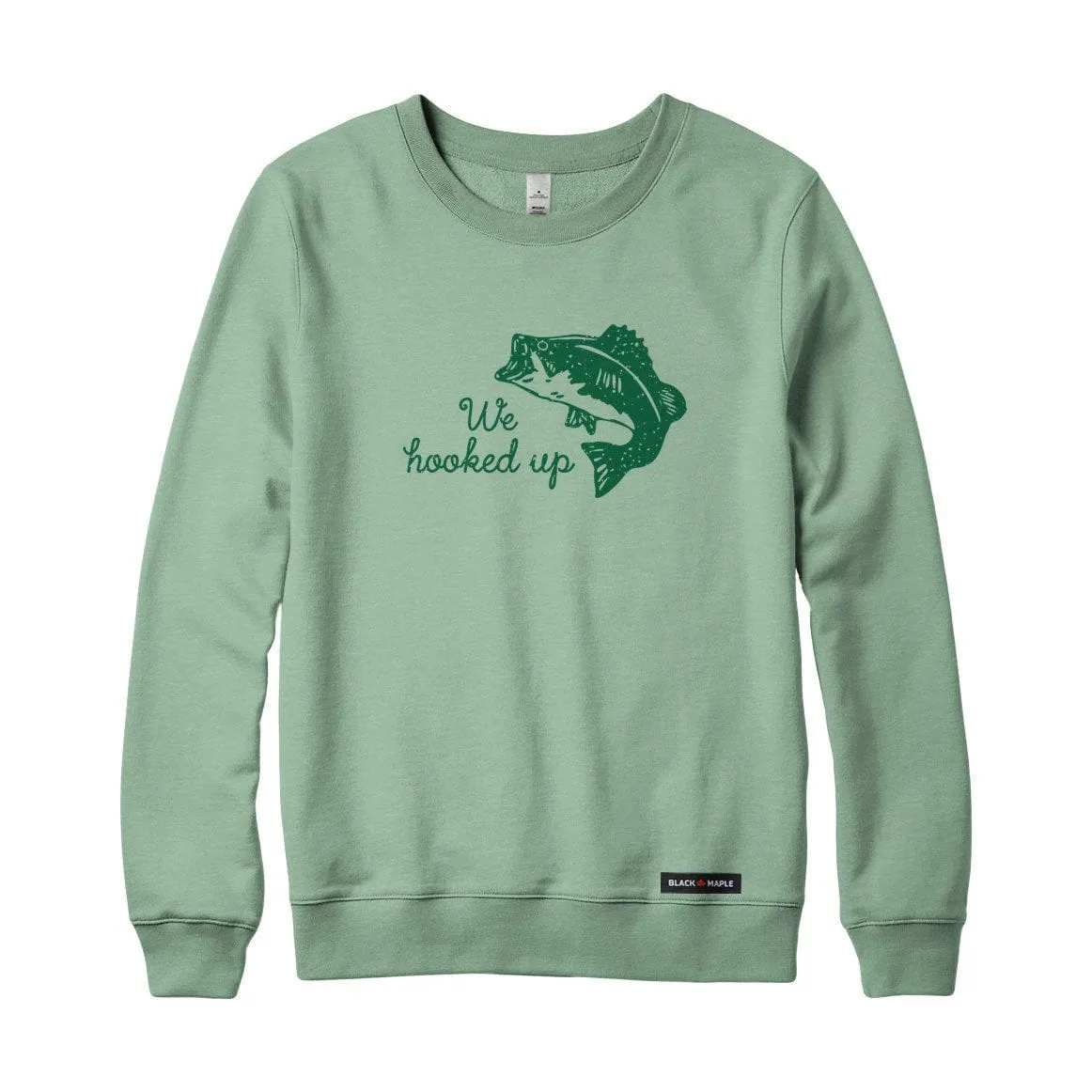 We Hooked Up Fishing Sweatshirt or Hoodie sold by Black Maple Trading product image thumbnail 4