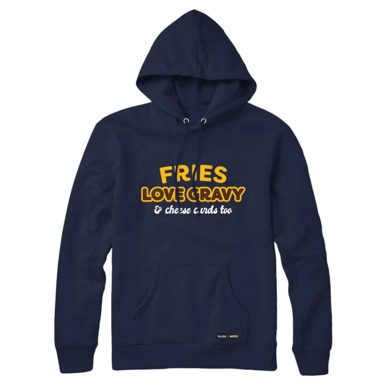 Fries Love Gravy Sweatshirt or Hoodie sold by Black Maple Trading
