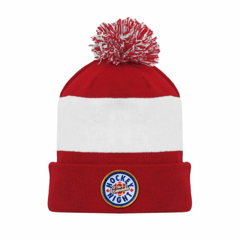 Hockey Night In Canada Detroit Tuque sold by Black Maple Trading