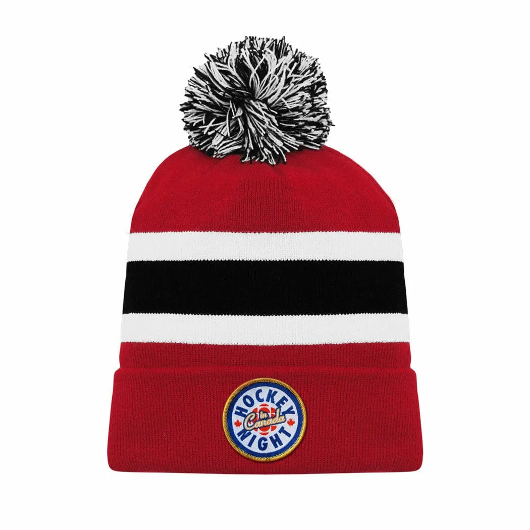 Hockey Night In Canada Calgary Tuque sold by Black Maple Trading