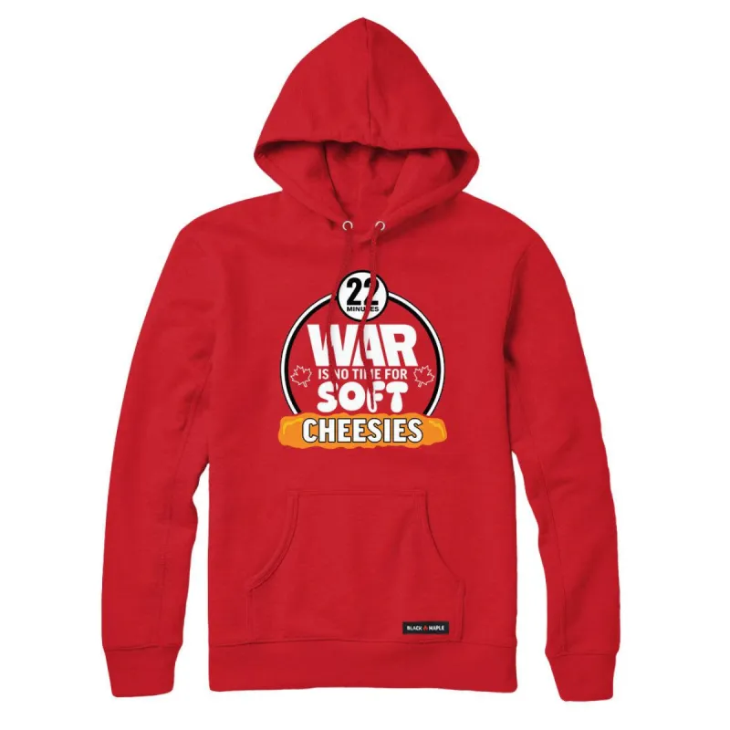 War is no time for Soft Cheesies Sweatshirt or Hoodie sold by Black Maple Trading