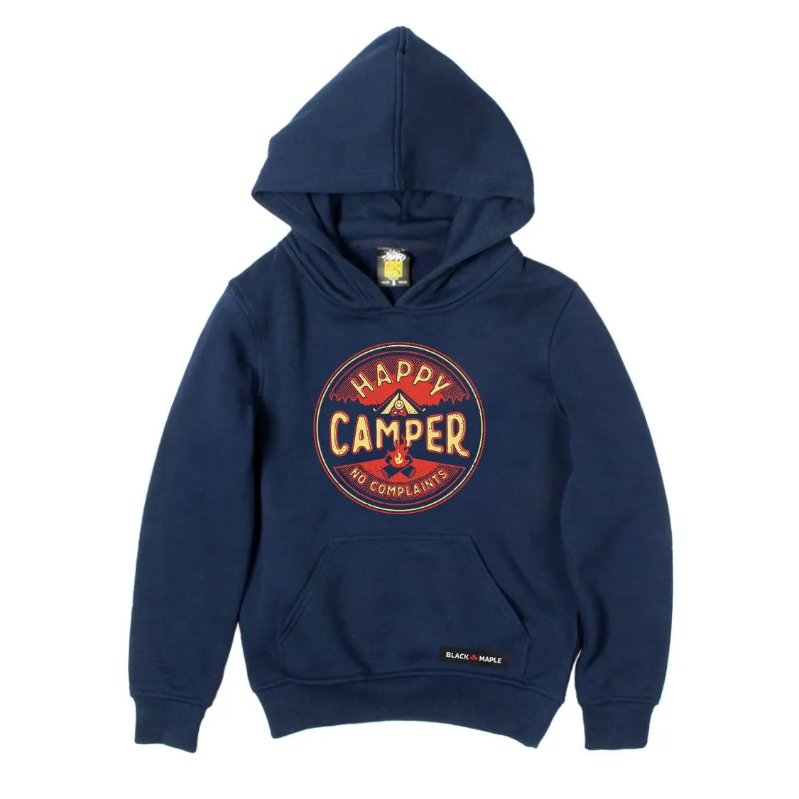 Happy Camper No Complaints Youth Sweatshirt or Hoodie sold by Black Maple Trading