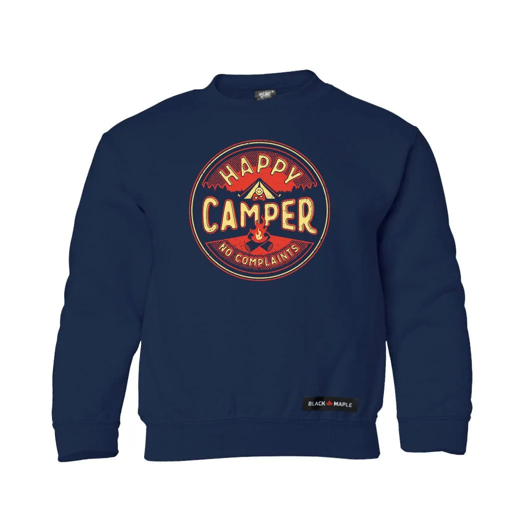 Happy Camper No Complaints Youth Sweatshirt or Hoodie sold by Black Maple Trading product image thumbnail 2