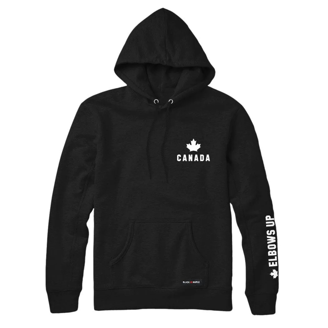 Elbows Up Canada Sweatshirt or Hoodie sold by Black Maple Trading product image thumbnail 5