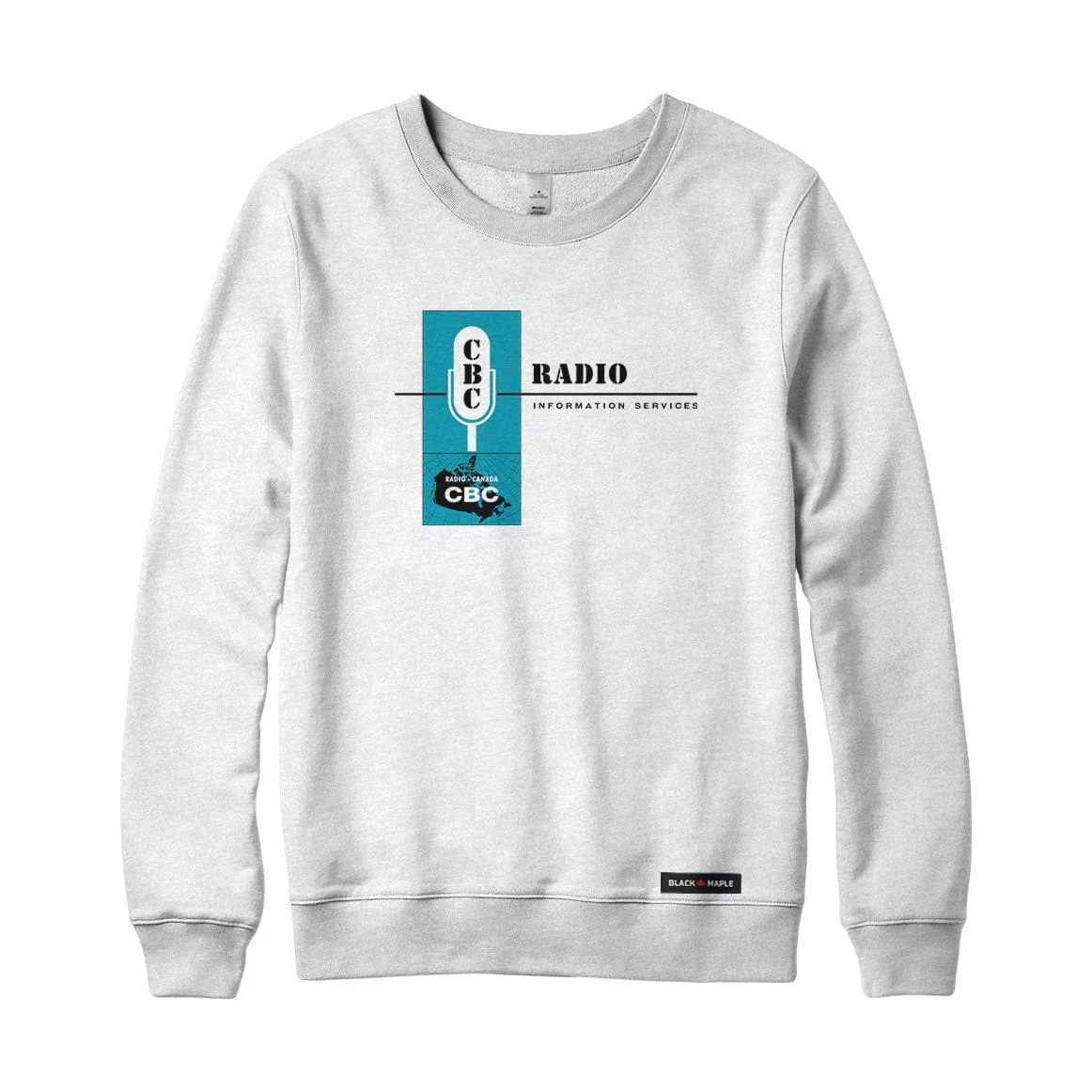 CBC Radio Letterhead 1963 Sweatshirt or Hoodie sold by Black Maple Trading product image thumbnail 4