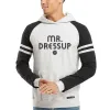 Mr Dressup Circa 1970s Logo Varstity Hooded Sweatshirt sold by Black Maple Trading