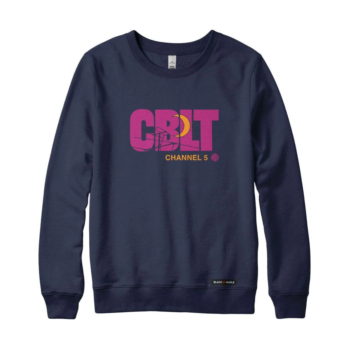 CBLT Channel 5 Sweatshirt or Hoodie sold by Black Maple Trading product image thumbnail 4