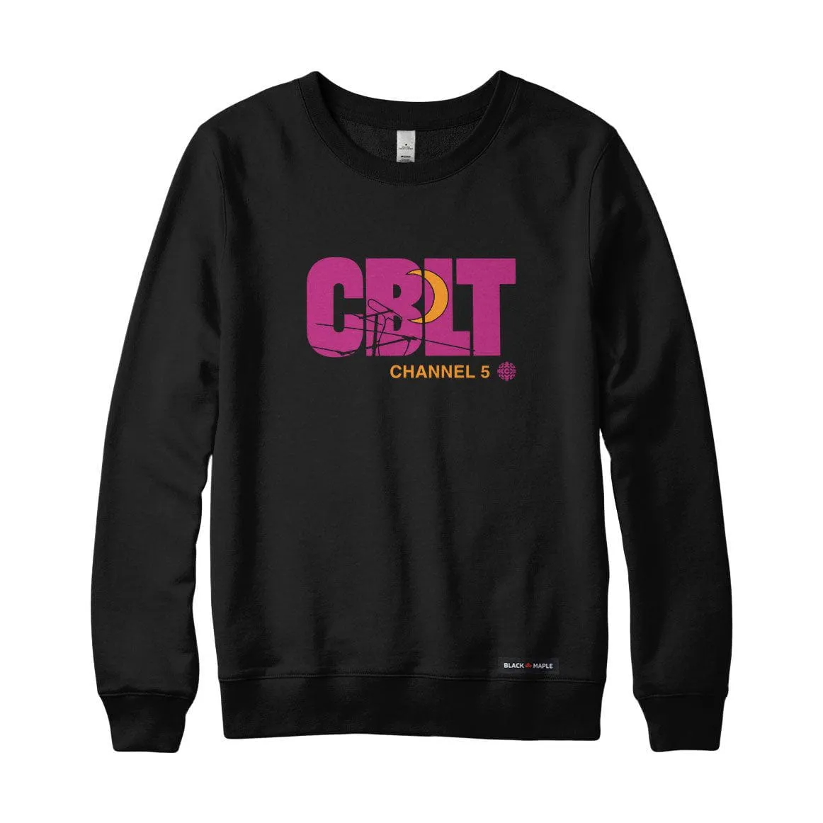 CBLT Channel 5 Sweatshirt or Hoodie sold by Black Maple Trading product image thumbnail 3