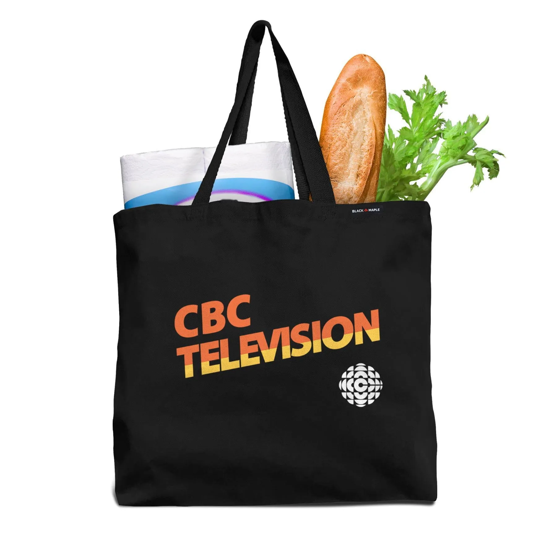 CBC Television Tote Bag sold by Black Maple Trading product image thumbnail 2