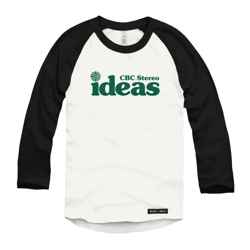 CBC Stereo Ideas Raglan Baseball Shirt sold by Black Maple Trading