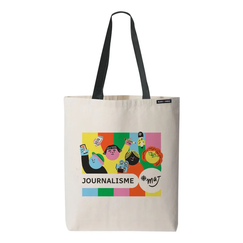 Journalisme MAJ Tote Bag sold by Black Maple Trading
