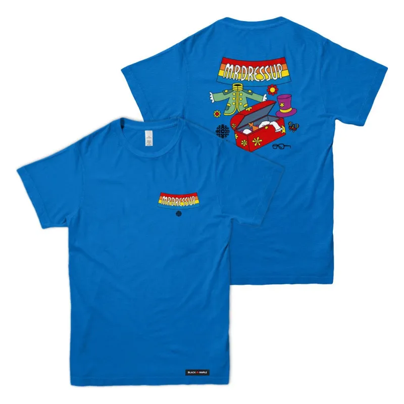 Mr. Dressup Tickle Trunk End Credits T-shirt sold by Black Maple Trading