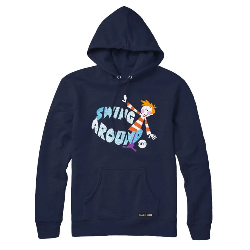 Swing Around Sweatshirt or Hoodie sold by Black Maple Trading