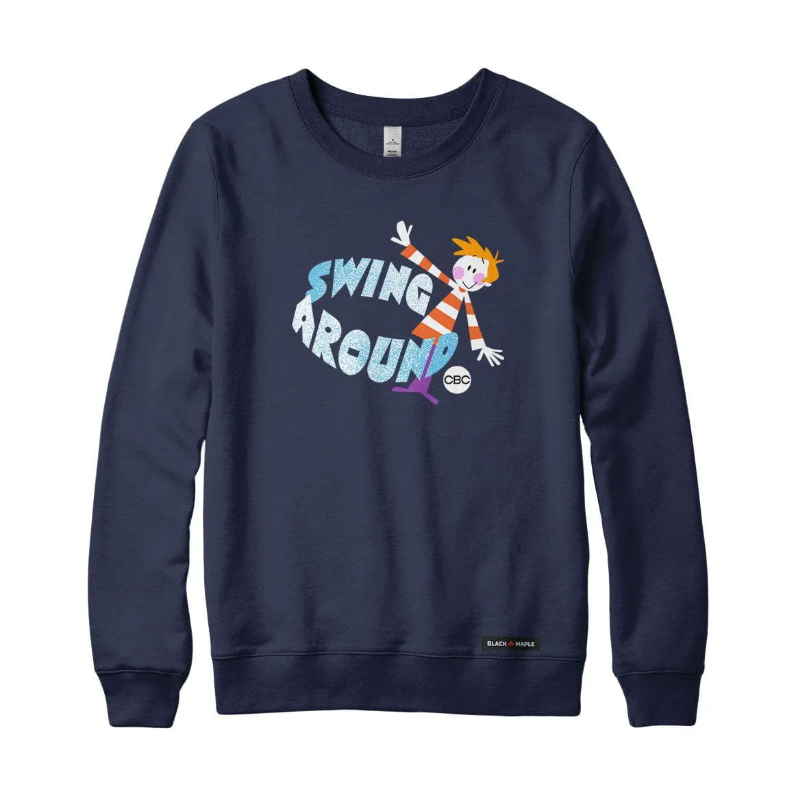 Swing Around Sweatshirt or Hoodie sold by Black Maple Trading product image thumbnail 4