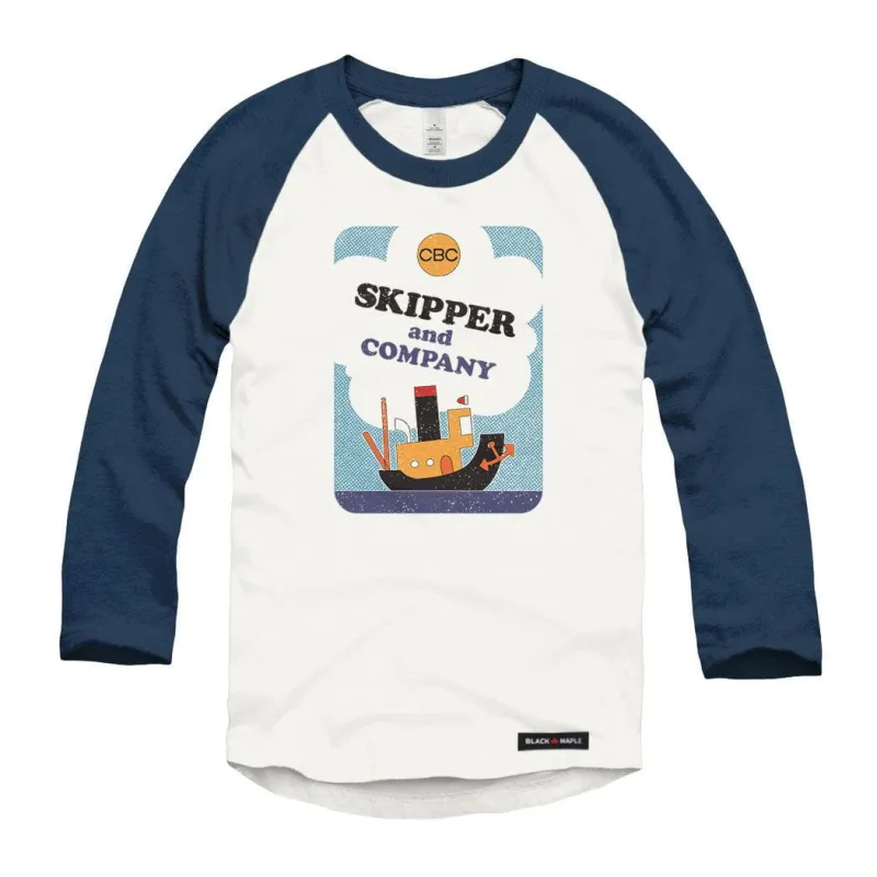 CBC Skipper and Company Raglan Baseball Shirt sold by Black Maple Trading