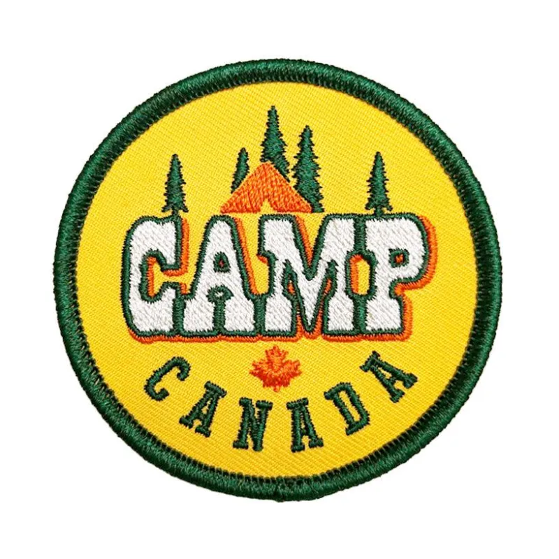 Camp Canada Iron On Patch sold by Black Maple Trading