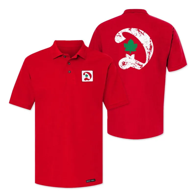 Retro D Grocery Store Polo Shirt sold by Black Maple Trading