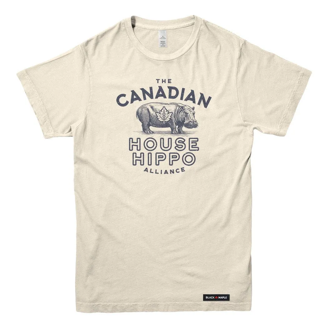 Canadian House Hippo Alliance T-shirt sold by Black Maple Trading product image thumbnail 2