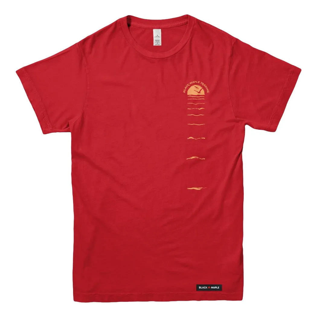 Sunset Reflection T-shirt sold by Black Maple Trading product image thumbnail 2