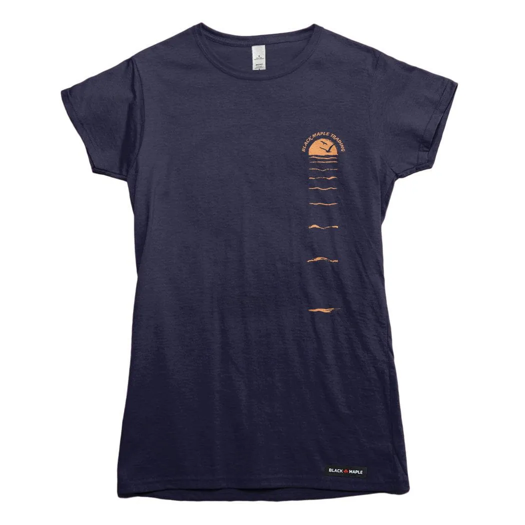 Sunset Reflection T-shirt sold by Black Maple Trading product image thumbnail 3