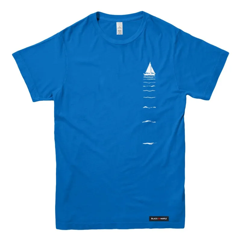 Sailboat Reflection T-shirt sold by Black Maple Trading