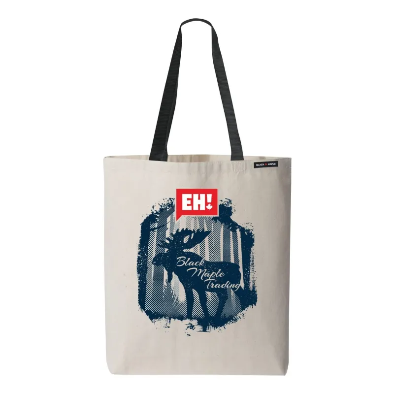 Eh! Moose Forest Tote Bag sold by Black Maple Trading