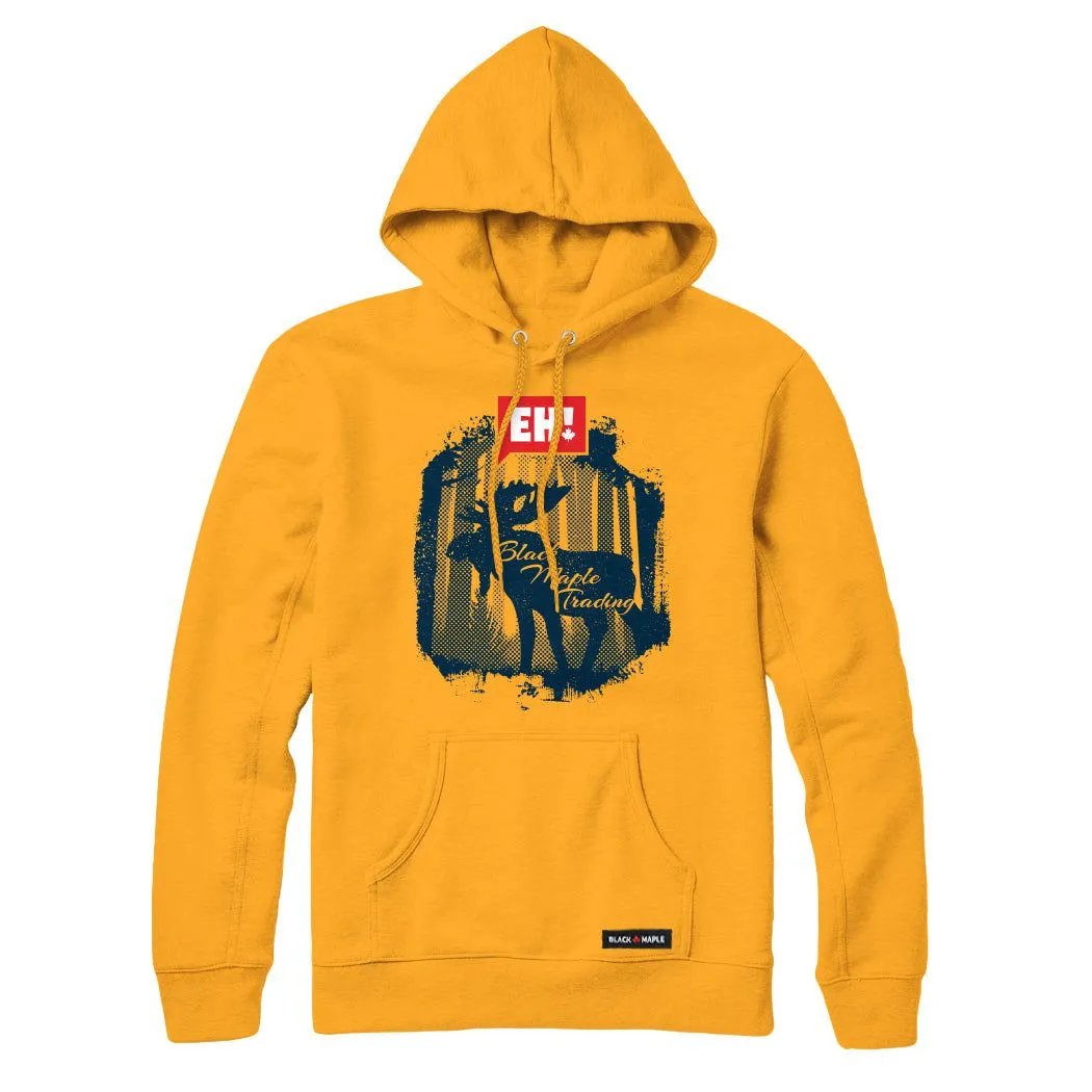 Eh! Moose Forest Sweatshirt or Hoodie sold by Black Maple Trading