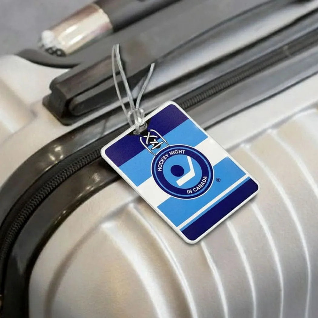 Retro Hockey Night in Canada Luggage Tag sold by Black Maple Trading product image thumbnail 2