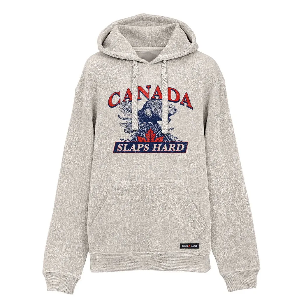 Canada Slaps Hard Beaver Nantucket Sweatshirt or Hoodie sold by Black Maple Trading product image thumbnail 2