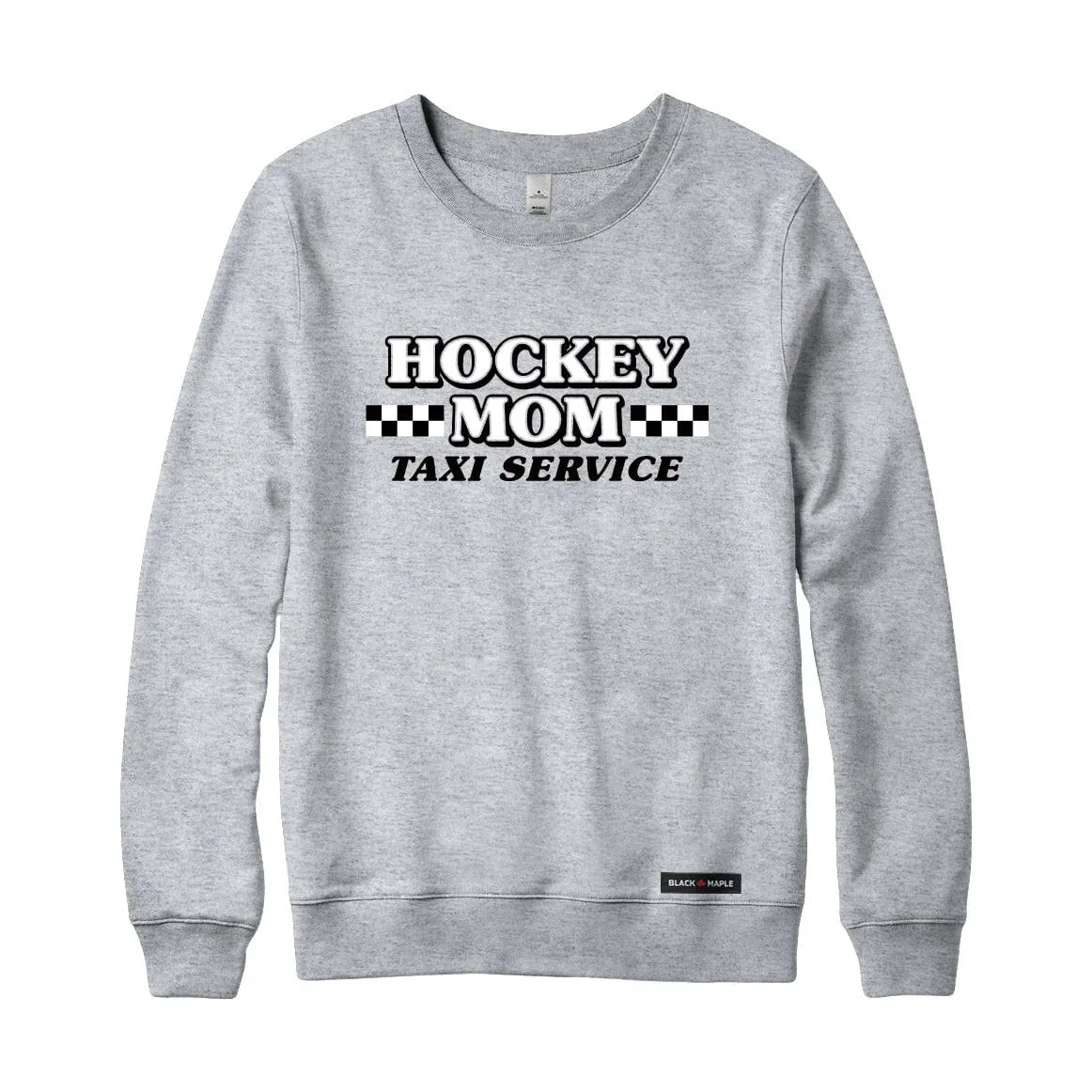 Hockey Mom Taxi Service Sweatshirt or Hoodie sold by Black Maple Trading product image thumbnail 3