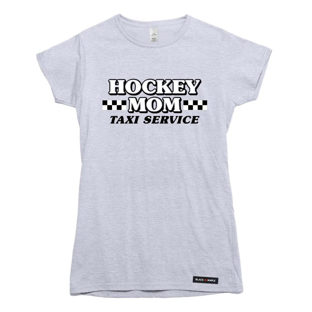 Hockey Mom Taxi Service T-shirt sold by Black Maple Trading product image thumbnail 2