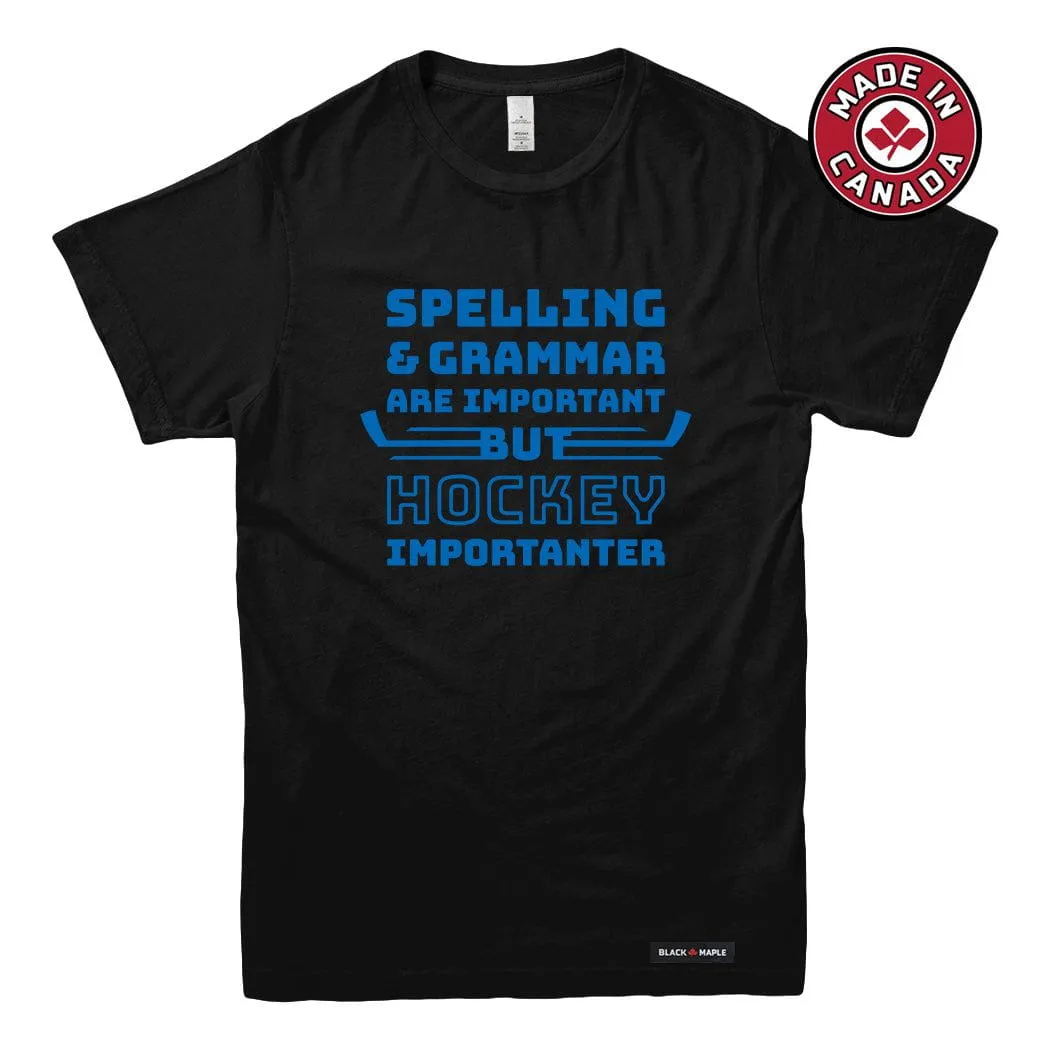 Hockey Importanter T-shirt sold by Black Maple Trading product image thumbnail 5
