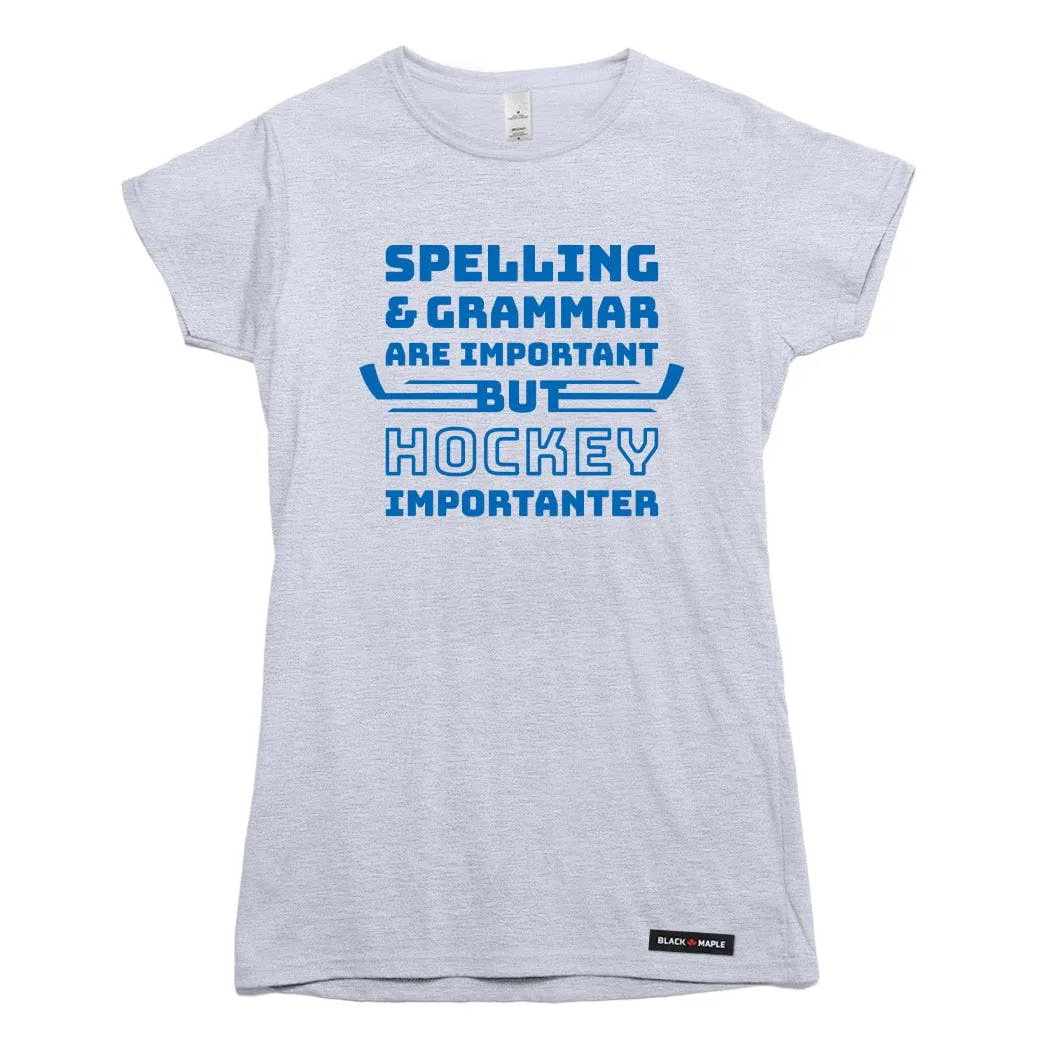 Hockey Importanter T-shirt sold by Black Maple Trading product image thumbnail 4