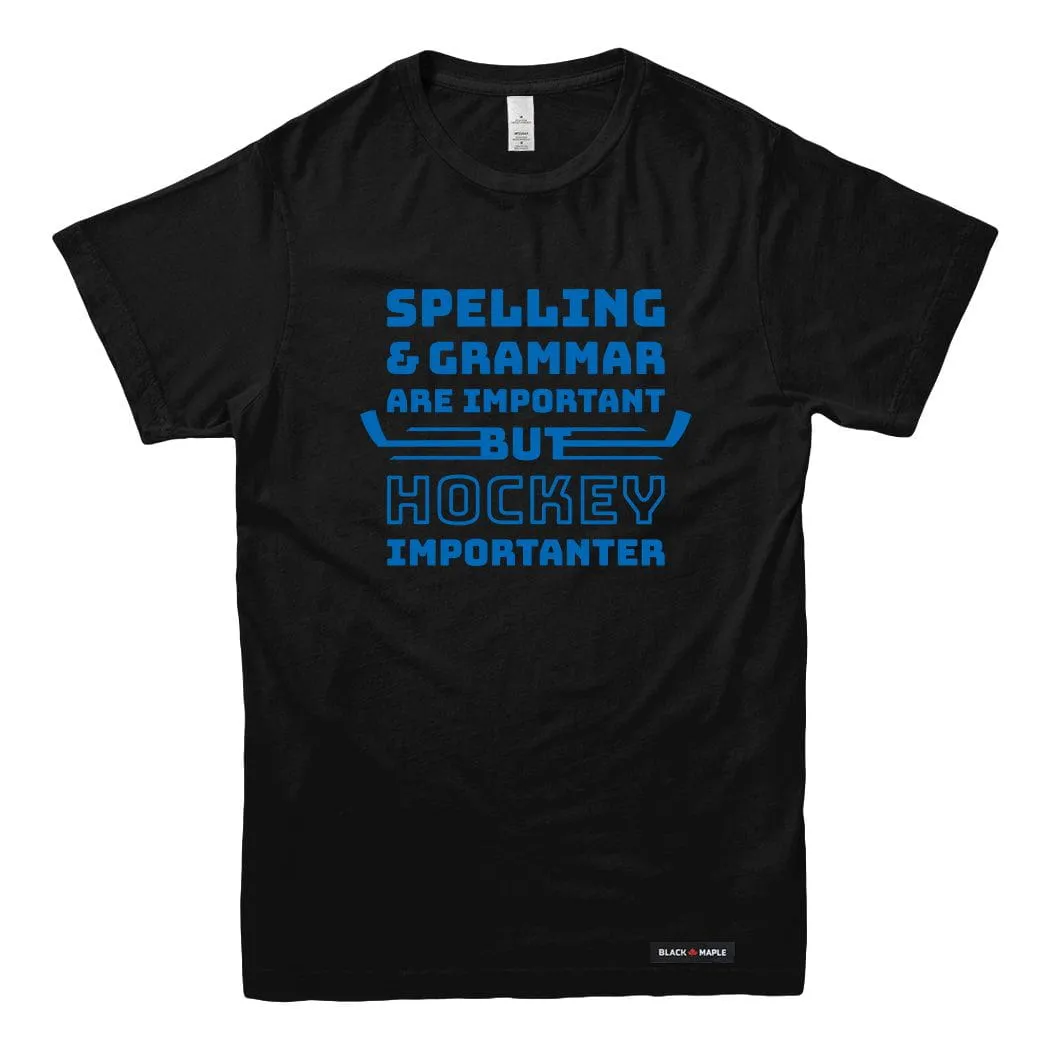 Hockey Importanter T-shirt sold by Black Maple Trading product image thumbnail 2