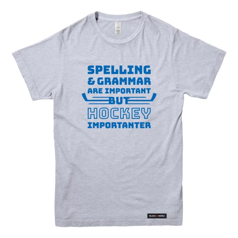 Hockey Importanter T-shirt sold by Black Maple Trading