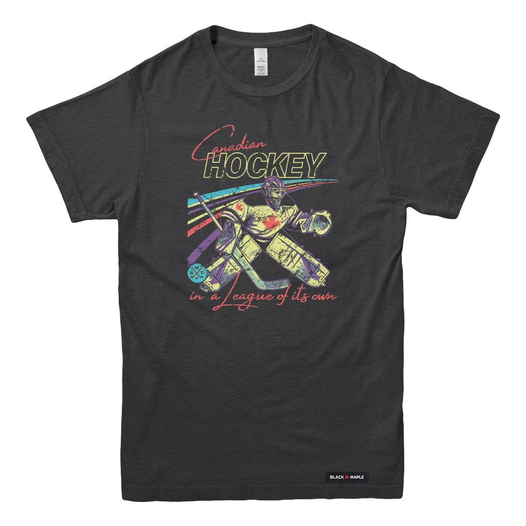 Canadian Hockey Goalie T-shirt sold by Black Maple Trading product image thumbnail 2