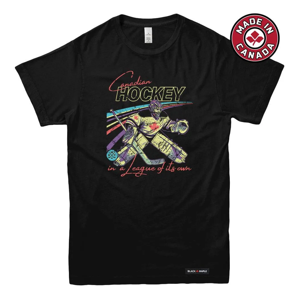 Canadian Hockey Goalie T-shirt sold by Black Maple Trading product image thumbnail 5