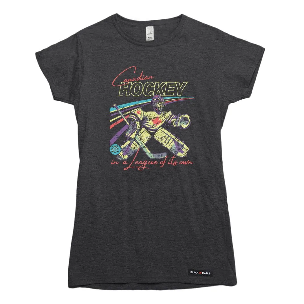 Canadian Hockey Goalie T-shirt sold by Black Maple Trading product image thumbnail 4